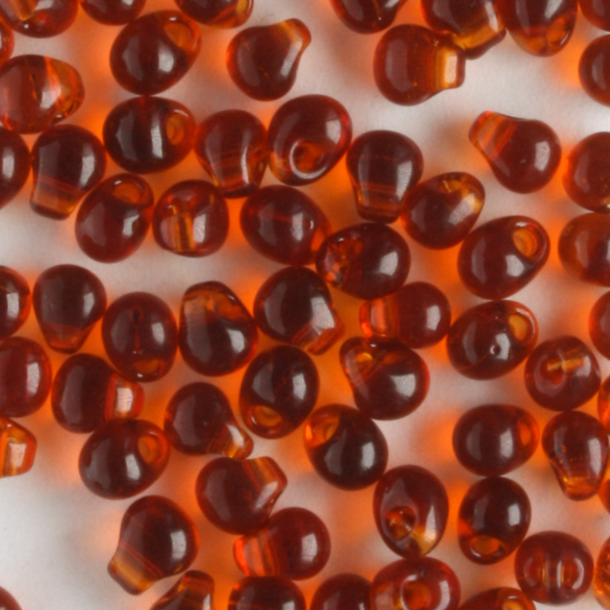 Fringe Bead, Dark Amber Yellow