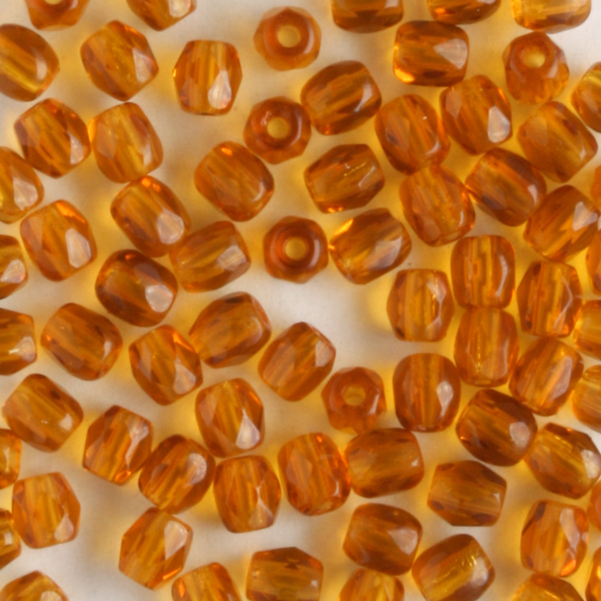 3mm Round Fire Polish Dark Topaz