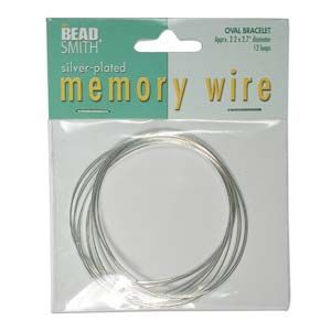 Memory Wire Bracelet Silver