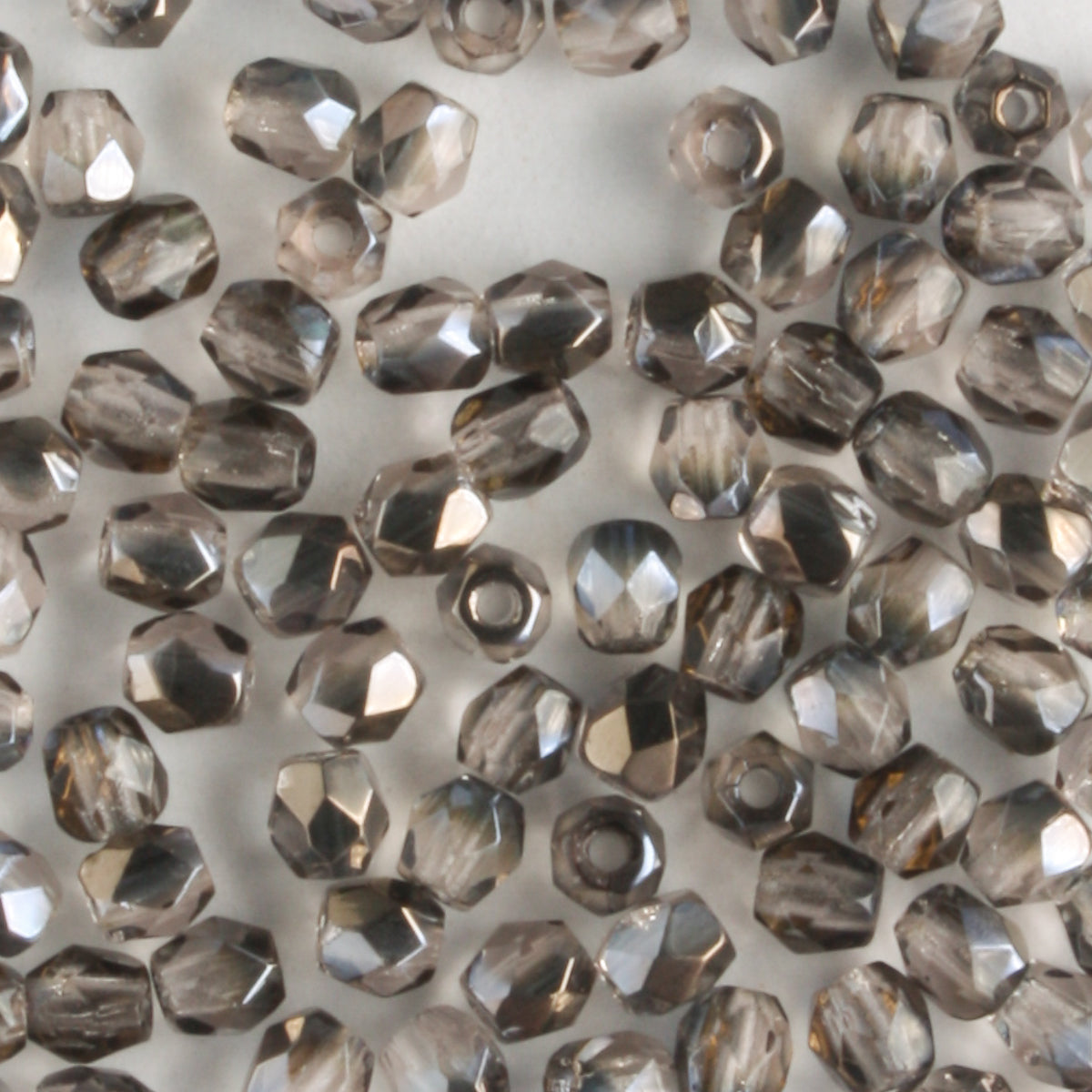 3mm Round Fire Polish Black Diamond Valentinite