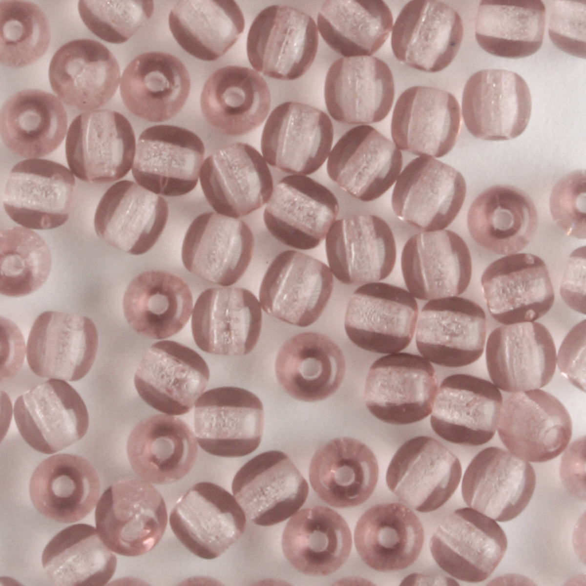 3mm Druk Amethyst - 100 beads