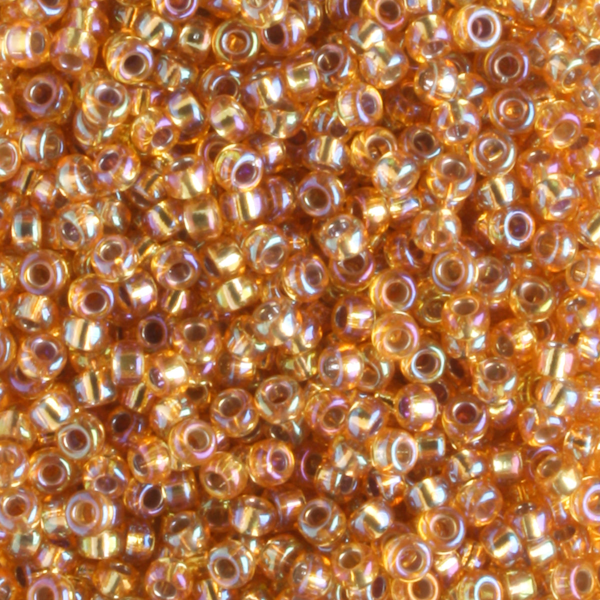 11-1004 Silver Lined Dark Gold AB
