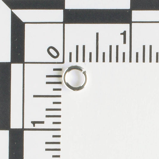 Jumpring Silver 4mm 20ga