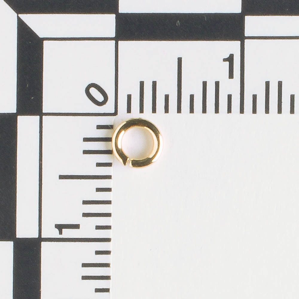 Jumpring Gold 4mm 20ga