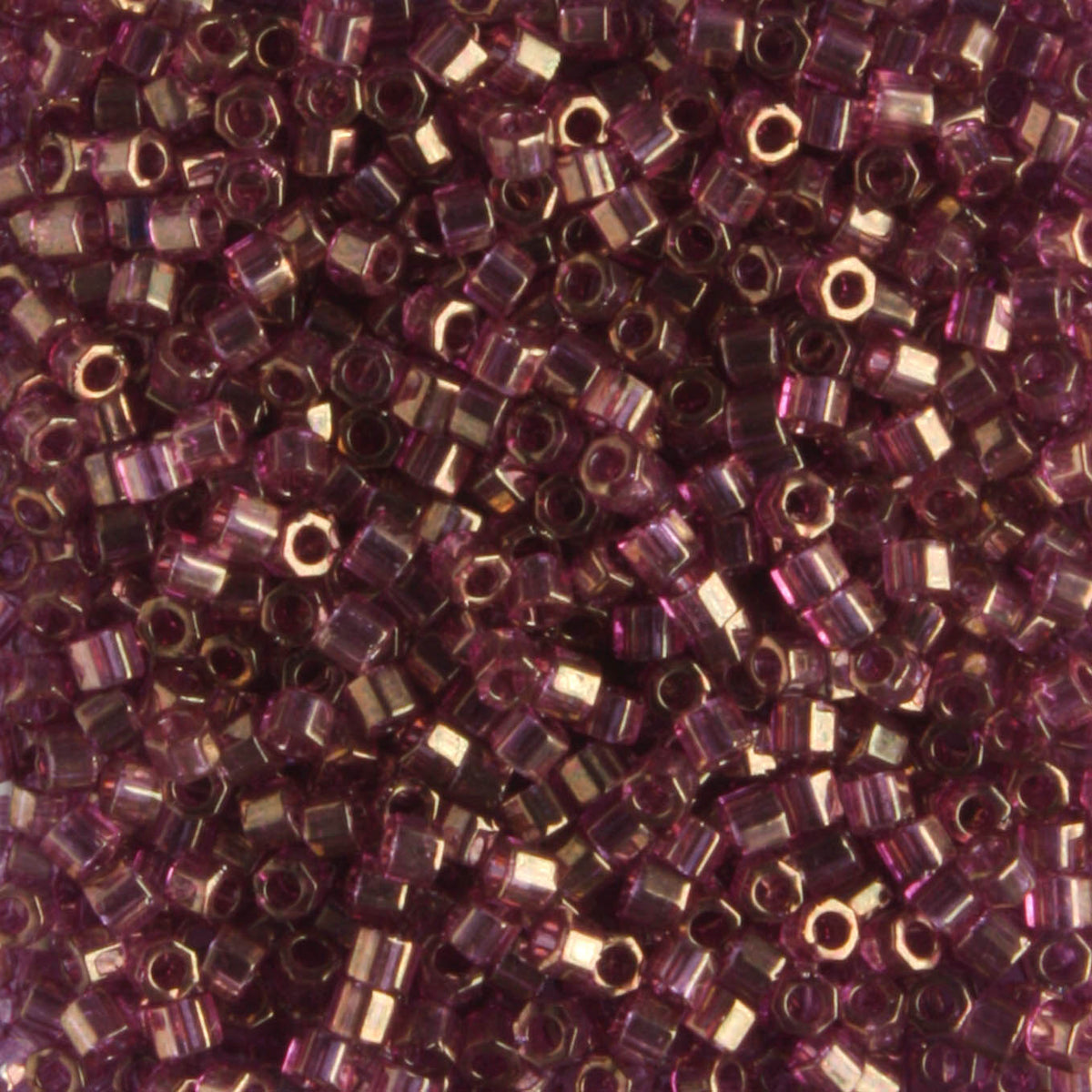 DBH0108 Transparent Gold Luster Amethyst