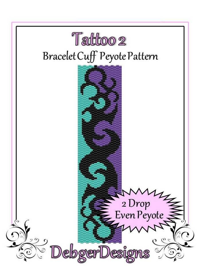 Tattoo 2 Bracelet Pattern - PDF