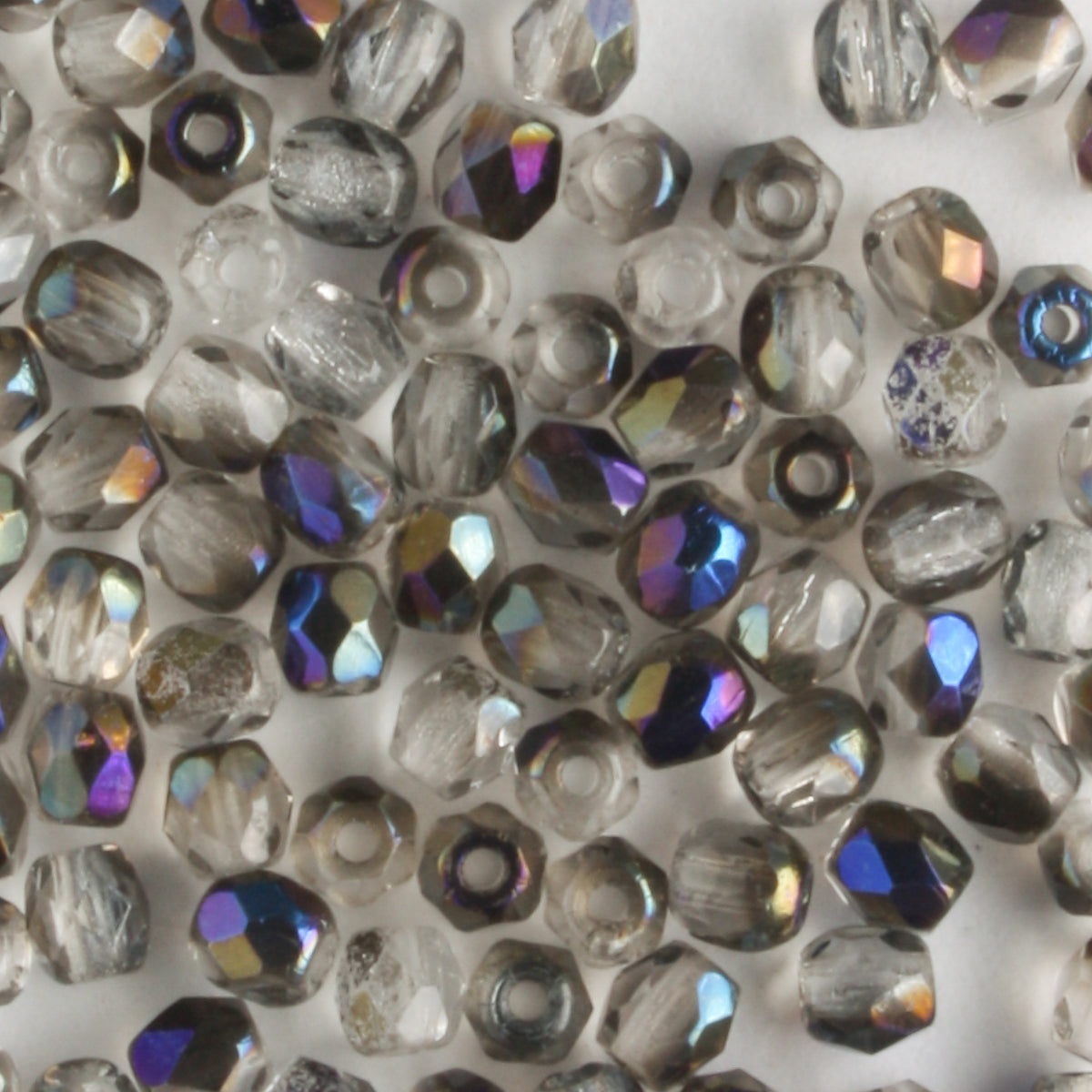 3mm Round Fire Polish Clear Azuro