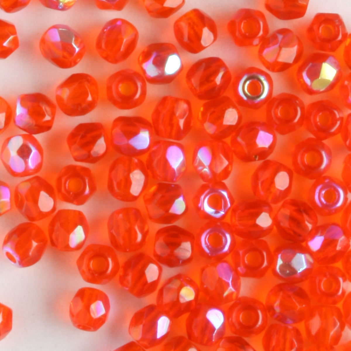 3mm Round Fire Polish Hyacinth AB