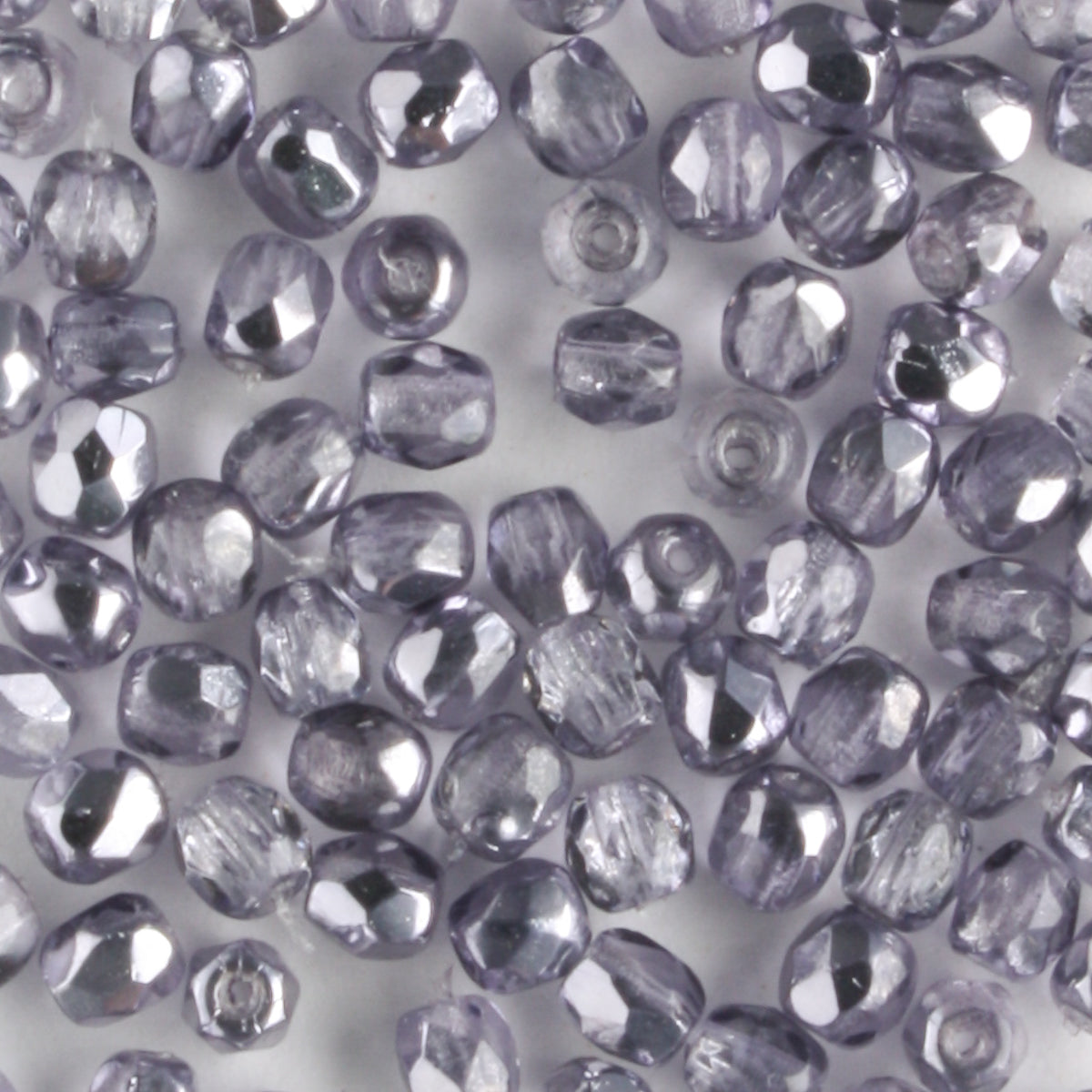 3mm Round Fire Polish Mirror Tanzanite