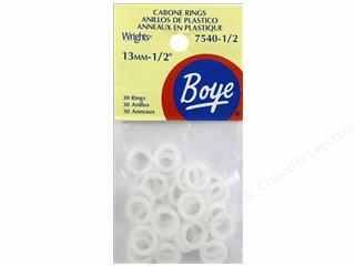 1/2" Cabone Rings - 30 rings