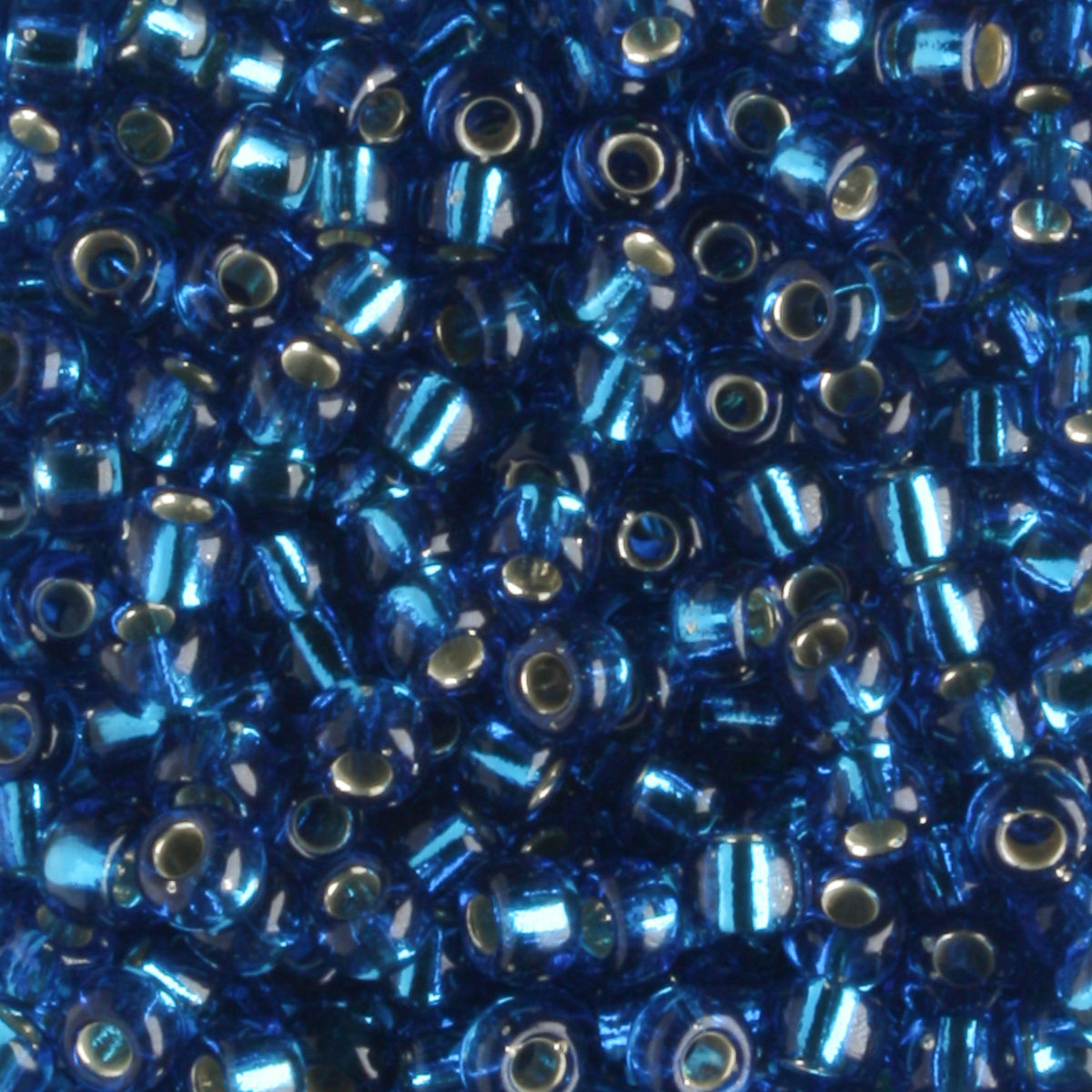 8-0025 Silver Lined Capri Blue