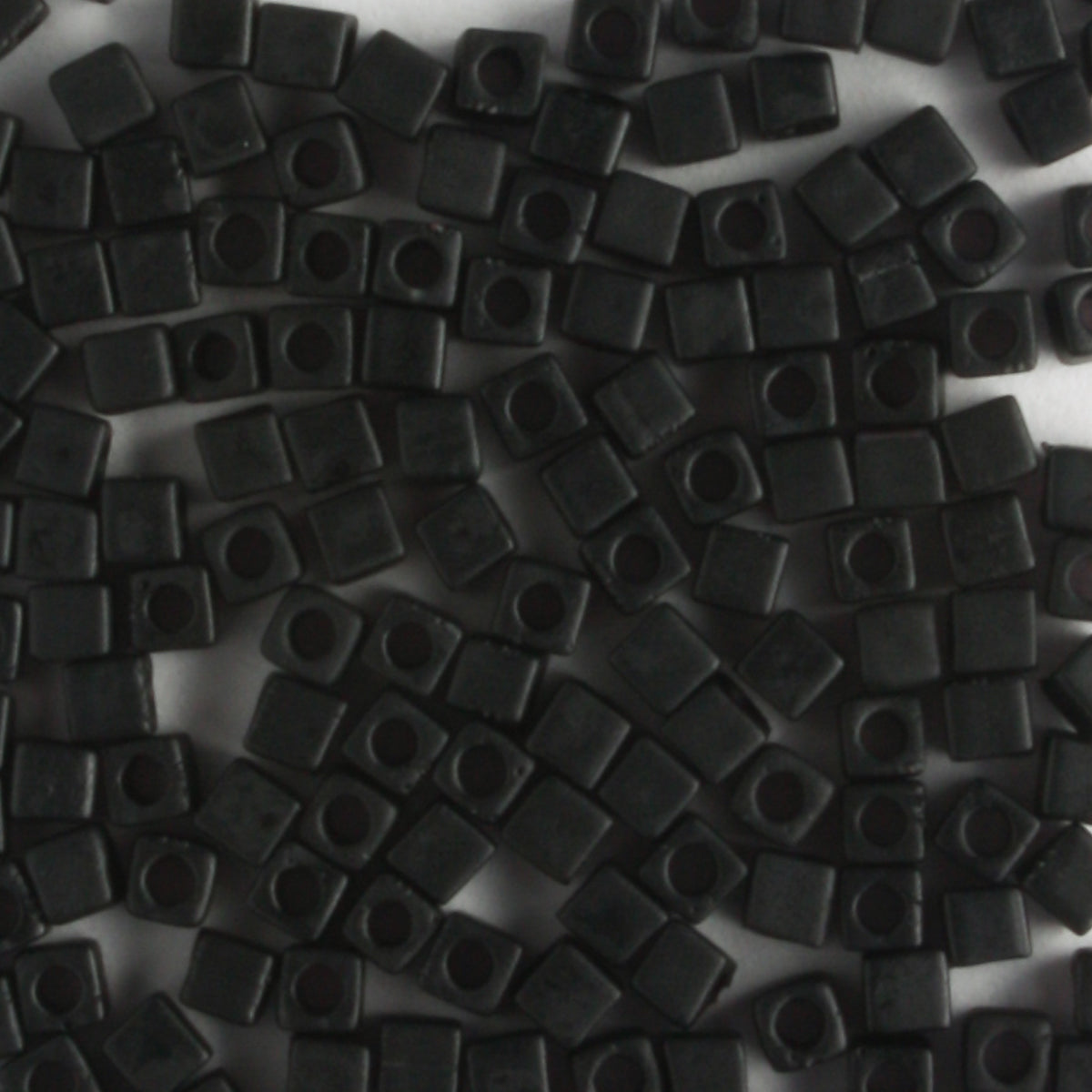 1.8mm Cube Matte Black - 10 grams