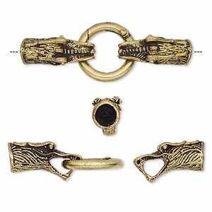 Split Ring Clasp Gold