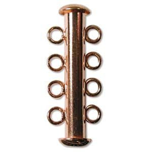 4 Strand Slide Clasp Copper