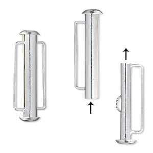 26mm Slide Clasp Silver