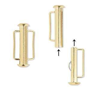 21mm Slide Clasp Gold