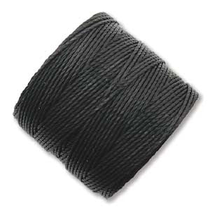 S-Lon Bead Cord Black