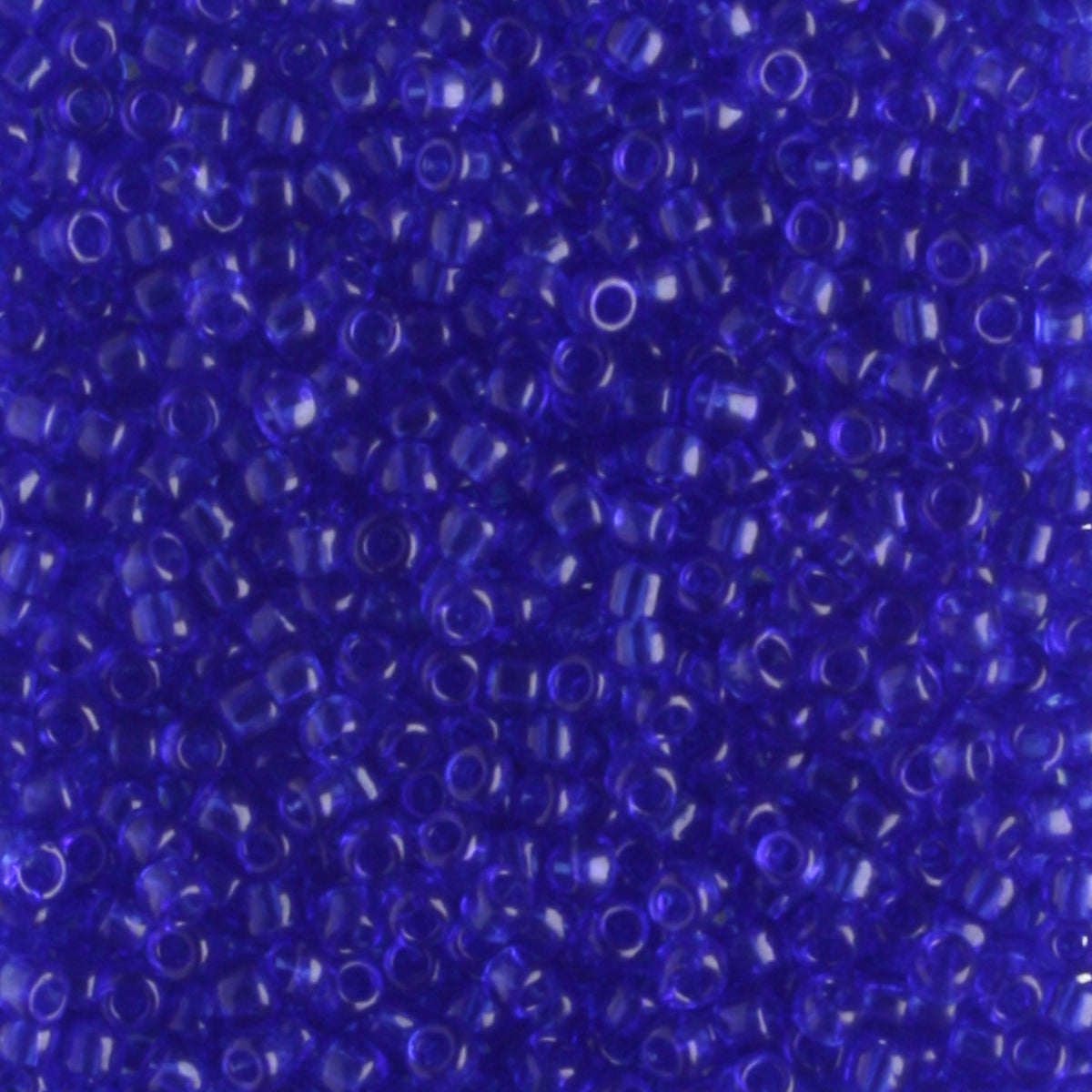 15/0 Transparent Cobalt - 5 grams