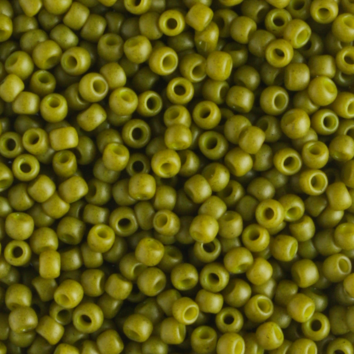 11/0 Semi Glazed Olive - 10 grams