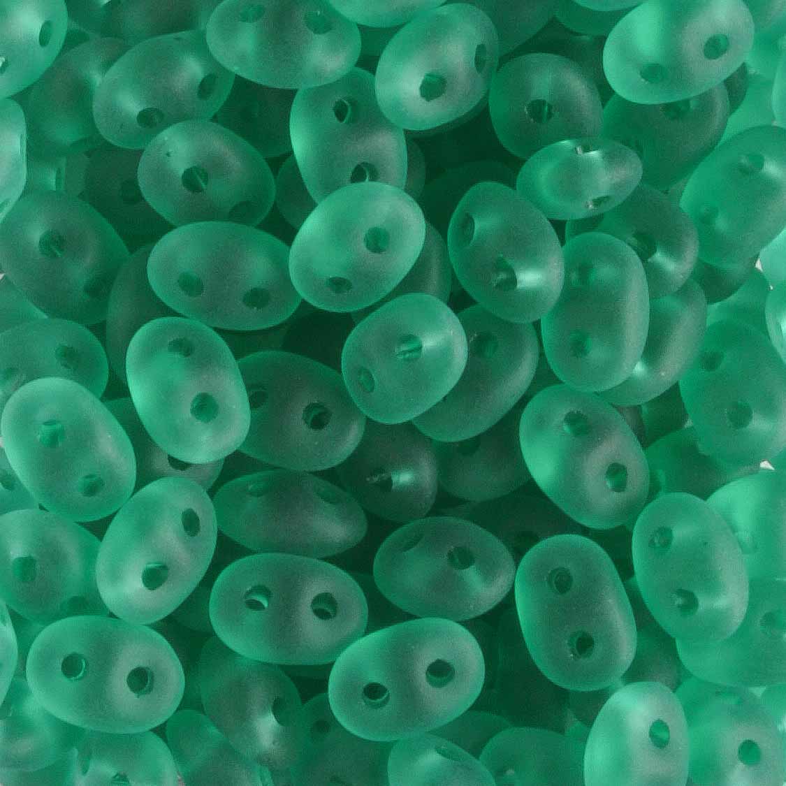 Superduo Matte Emerald