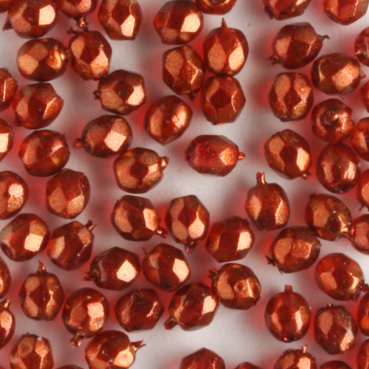 3mm Round Fire Polish Halo Cardinal