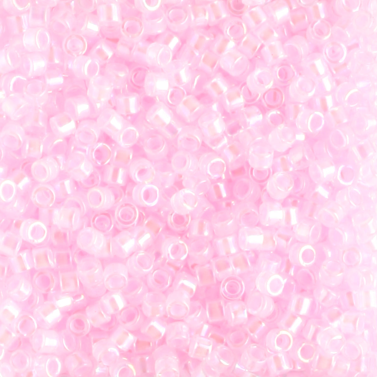 DB0055 Color Lined Rainbow Medium Pink