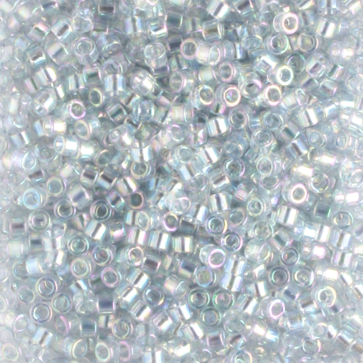 DB0110 Transparent Luster Rainbow Light Blue