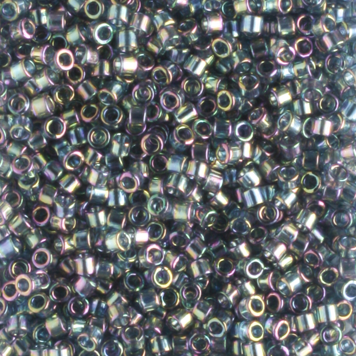 DB0111 Transparent Luster Rainbow Light Gray