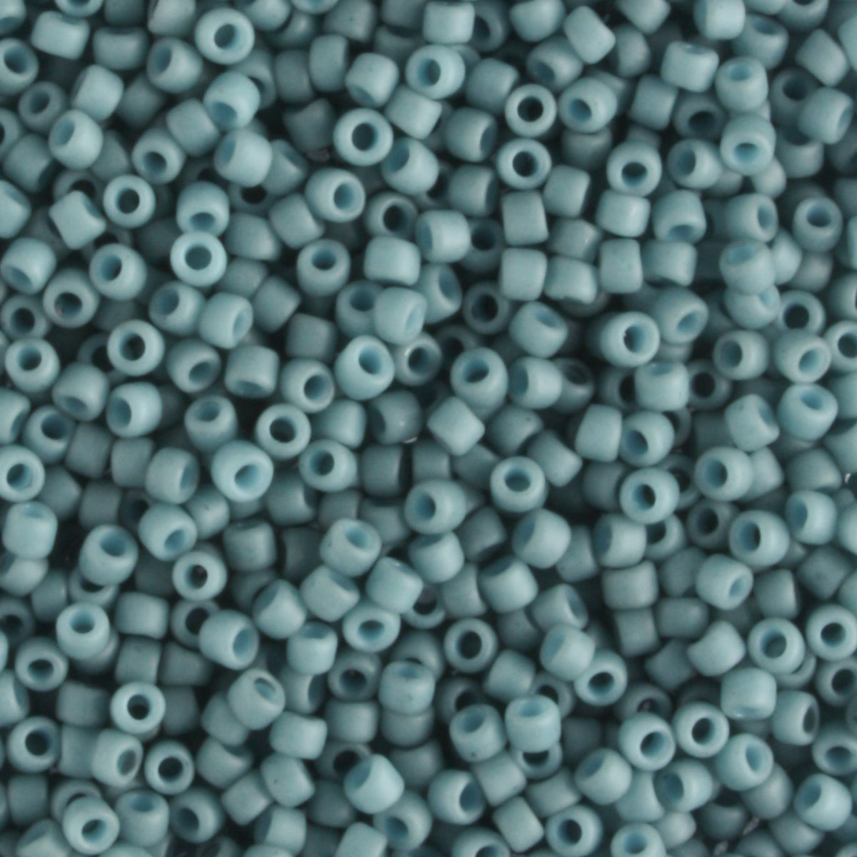 15/0 Semi Glazed Blue Turquoise - 5 grams