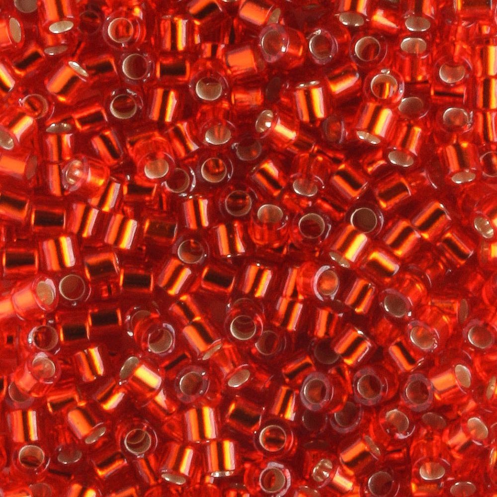 DBM0043 Silver Lined Orangish Red