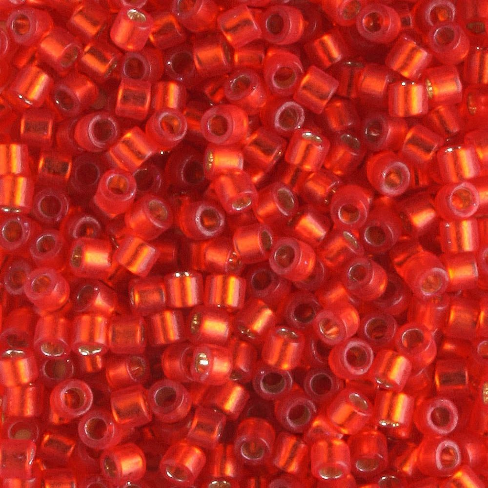 DBM0683 Silver Lined Ruby Red
