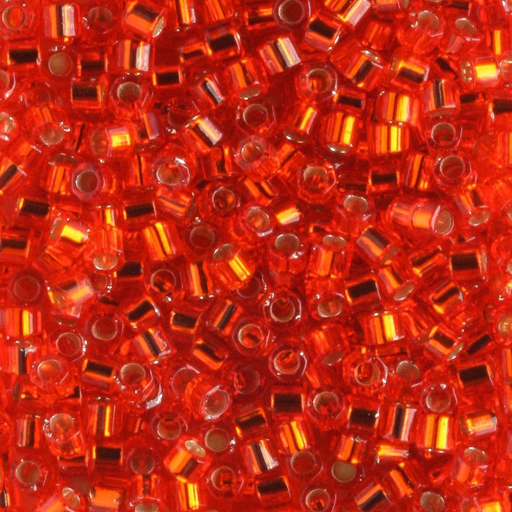 DBMH0043 Silver Lined Orangish Red