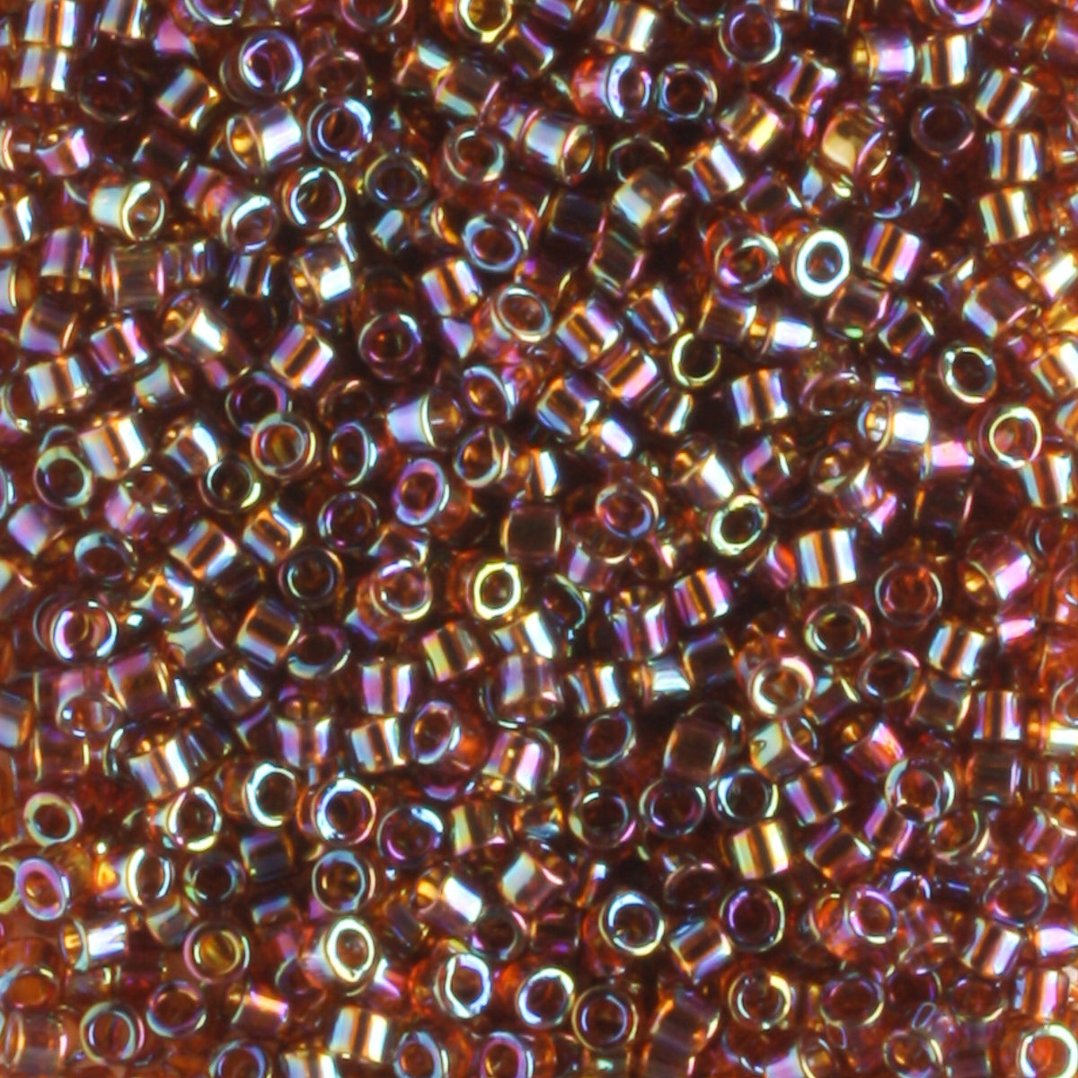 DB0170 Transparent Rainbow Dusty Rose Brown