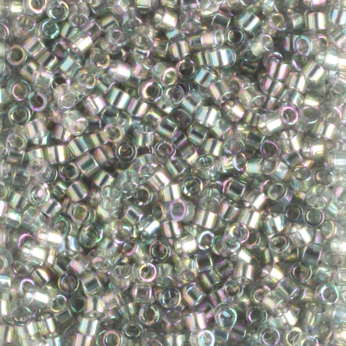 DB0107 Transparent Luster Rainbow Grey Blue