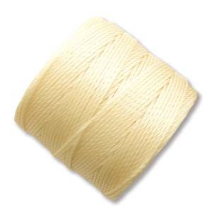 S-Lon Bead Cord Pale Yellow
