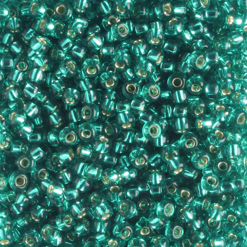 11-2425 Silver Lined Dark Teal