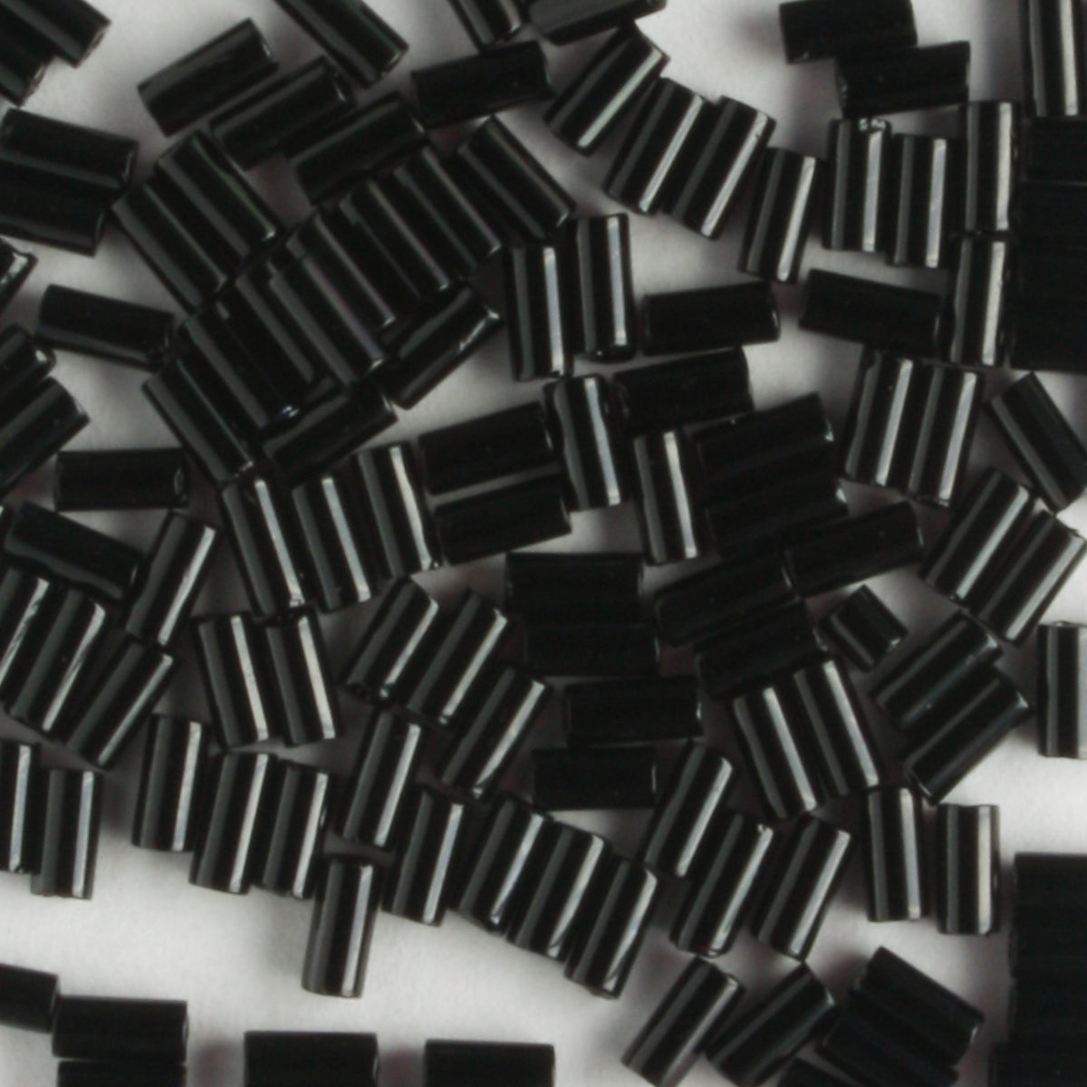 3mm Bugle Opaque Black