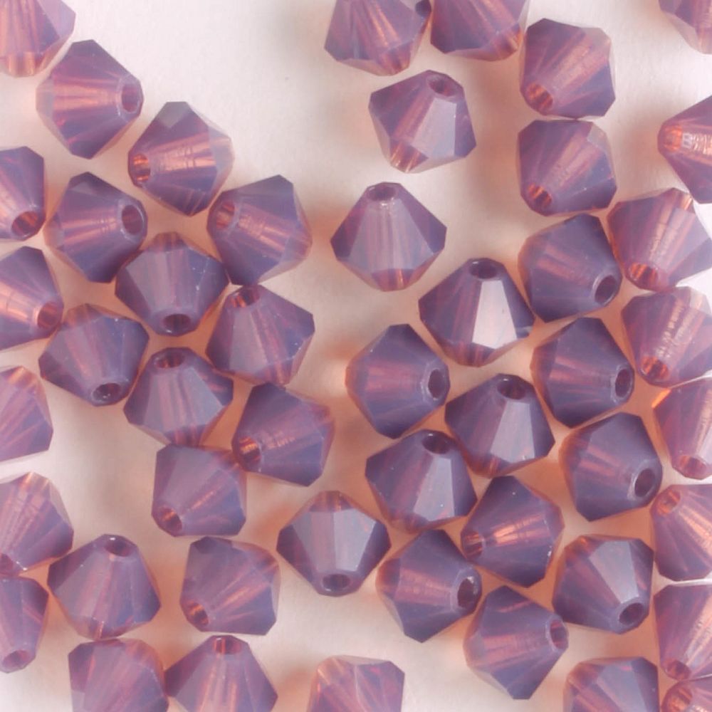 4mm Bicone Amethyst Opal