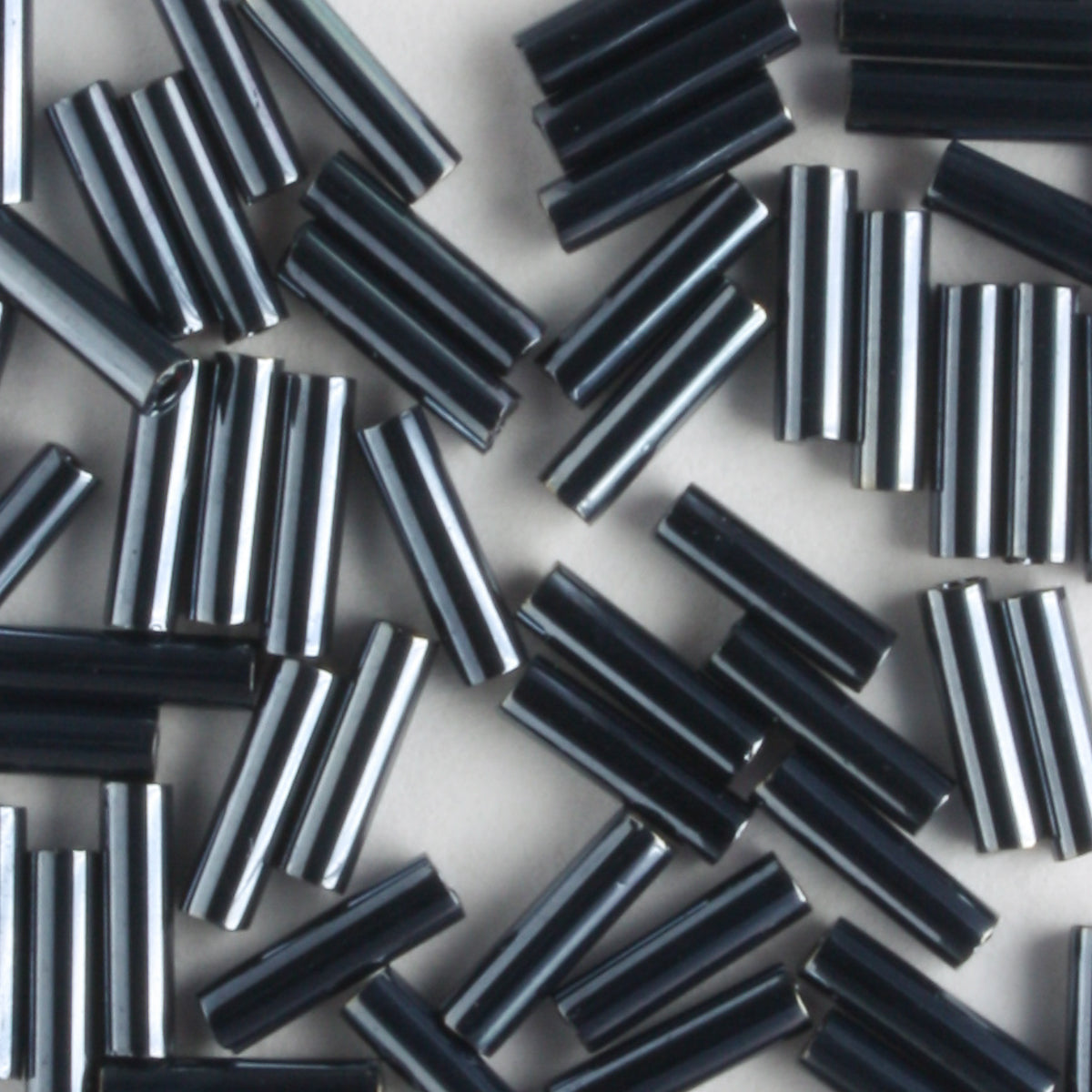 6mm Bugle Hematite