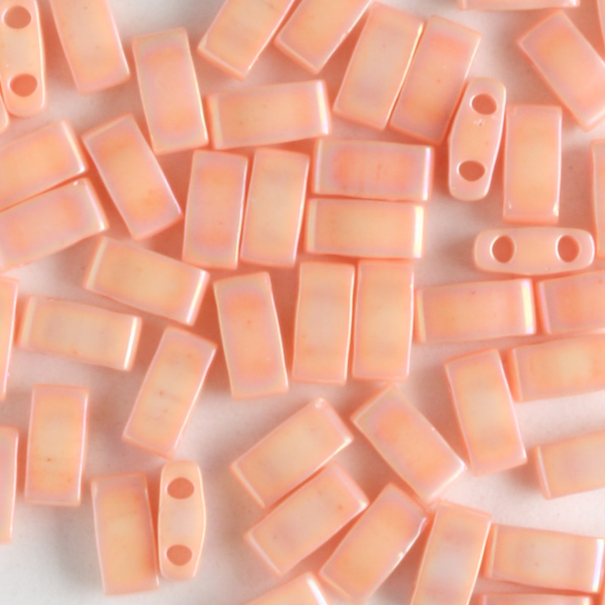 Half Tila Opaque Luster Peach