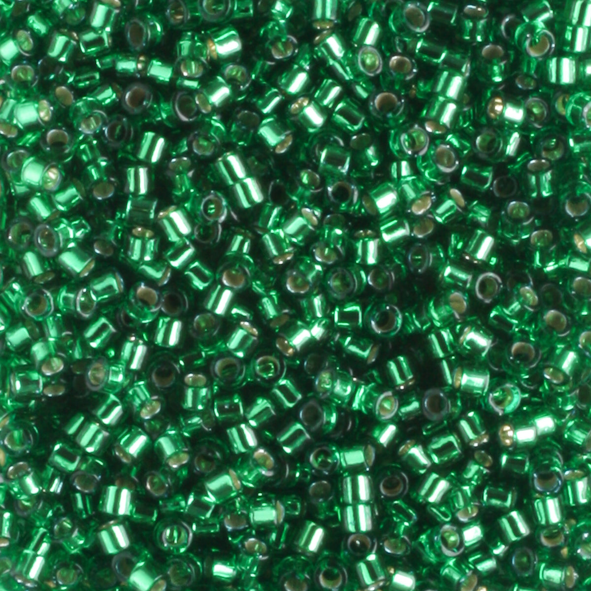 DB0605 Silver Lined Emerald Green