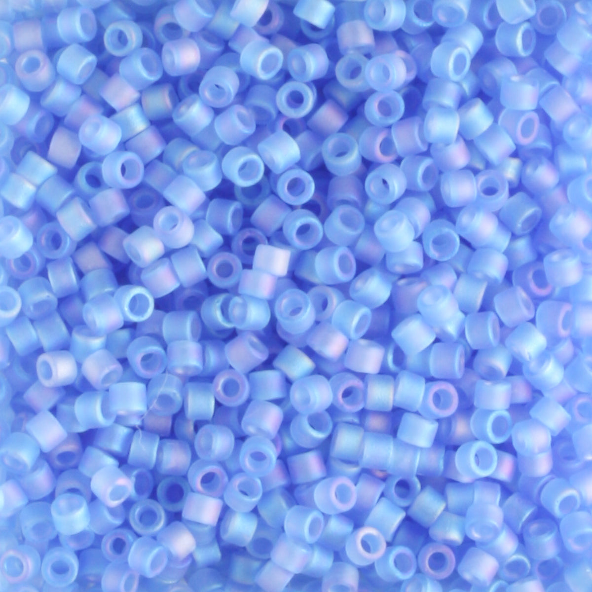 DB1285 Transparent Matte Rainbow Azure Blue