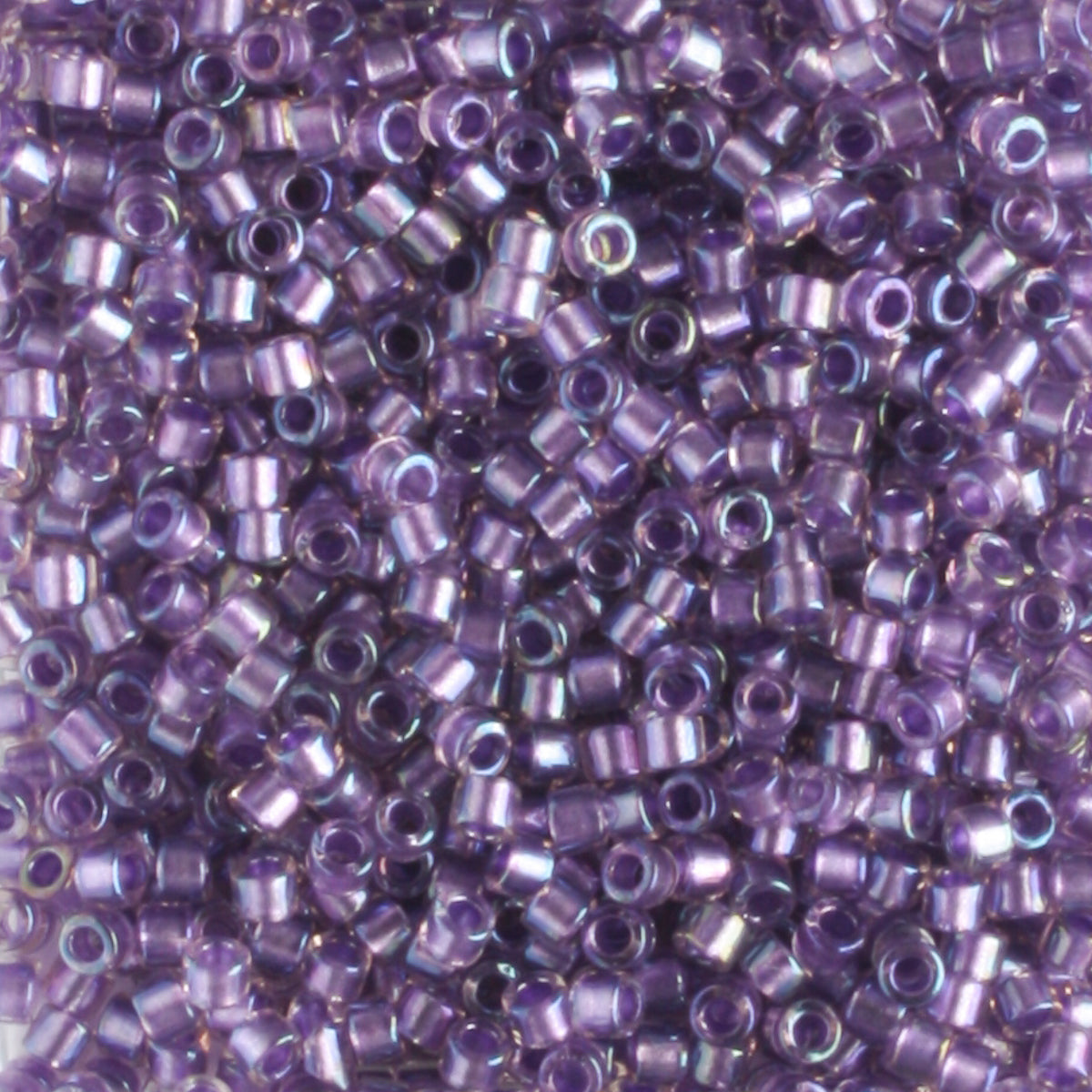 DB1754 Sparkling Rainbow Amethyst Lined Violet