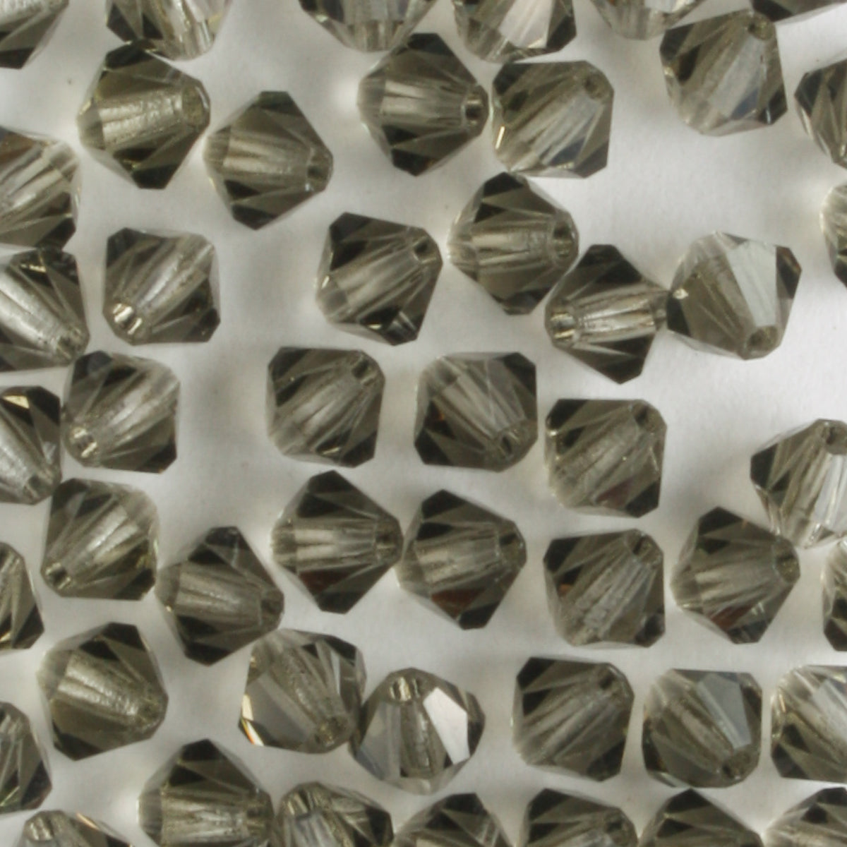 4mm Bicone Black Diamond
