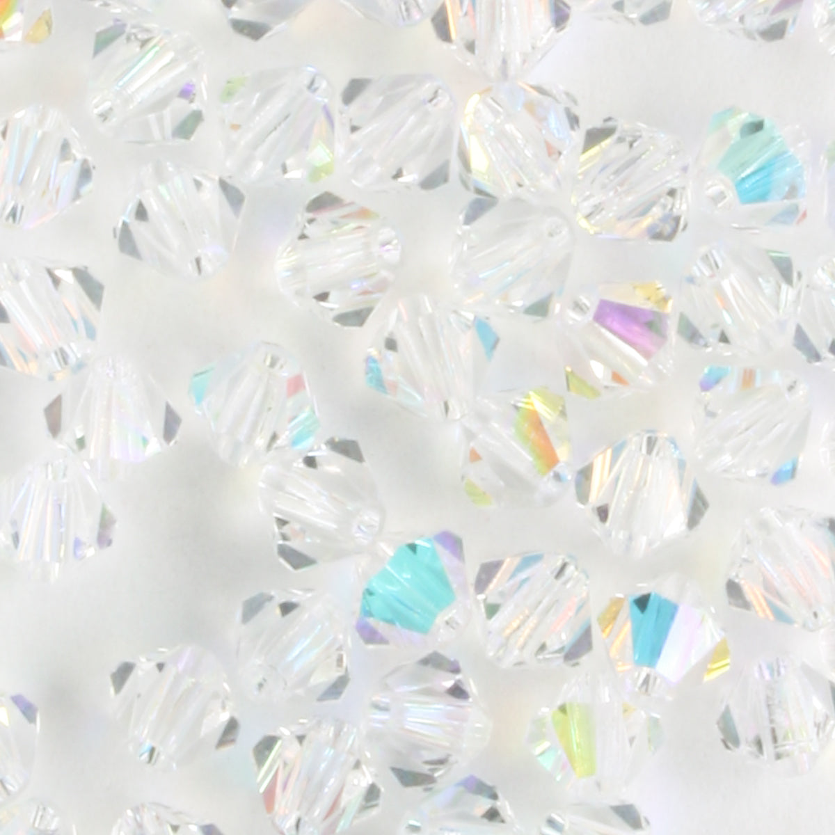 4mm Bicone Crystal AB