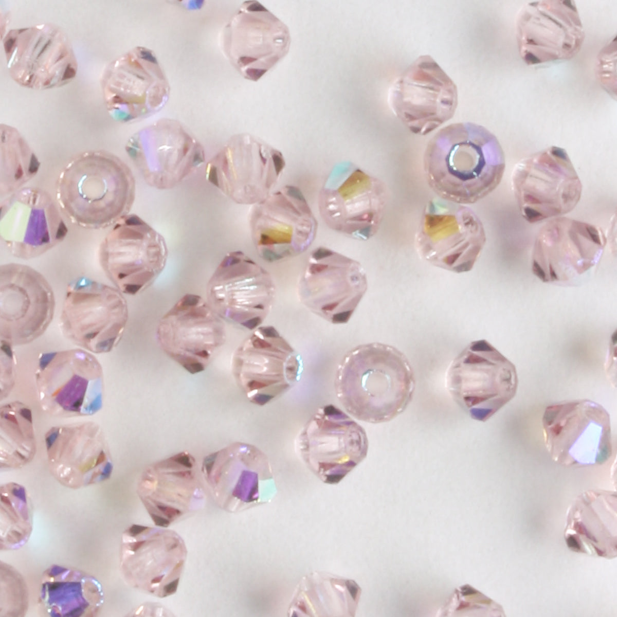 3mm Bicone Light Amethyst AB