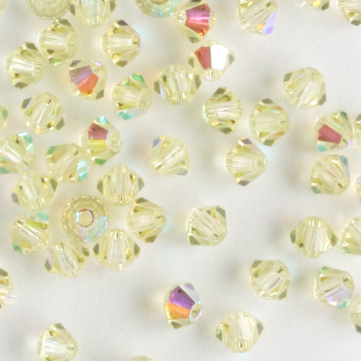 3mm Bicone Jonquil AB