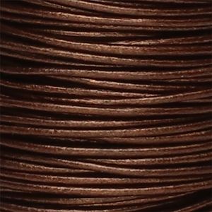 1mm Leather Metallic Tamba - foot