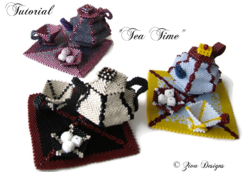 Teatime Art Deco Pattern - PDF