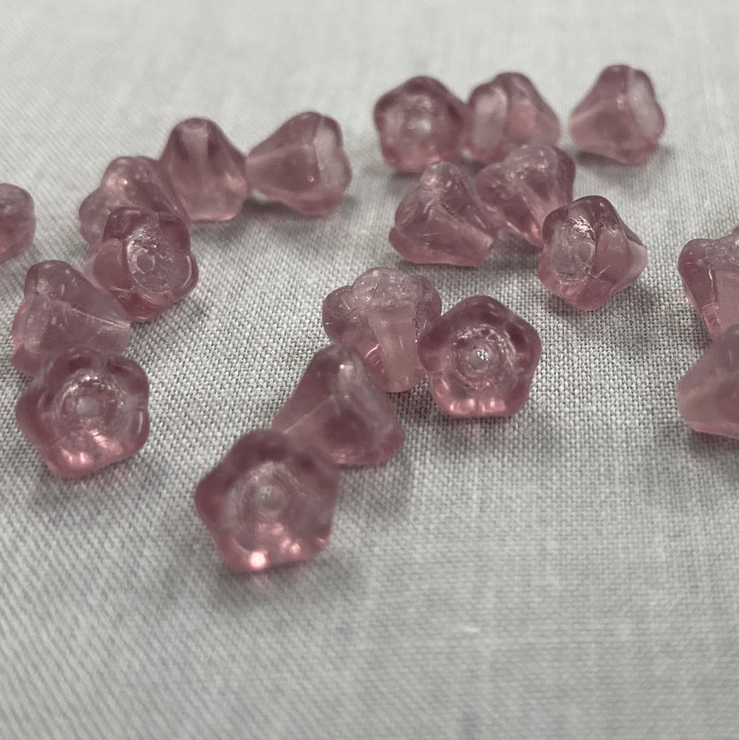 5x6mm Bell Flower - Purple